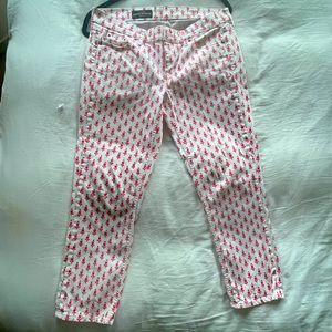 J. crew cropped match stick pants, size 29, worn once.